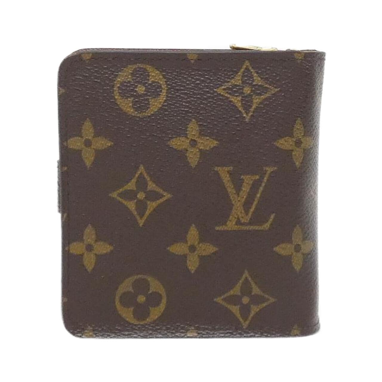 LOUIS VUITTON Monogram短款拉链钱包 M61667