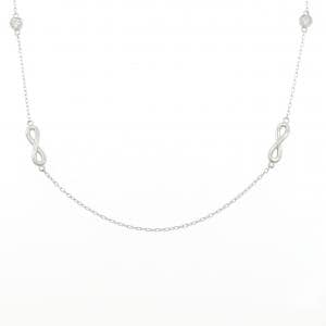 PT950 ダイヤモンド ネックレス 0.84CT