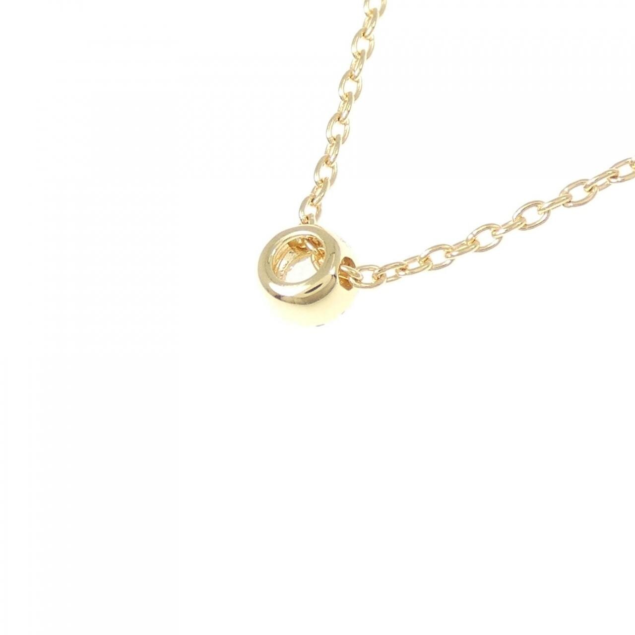 K18YG ダイヤモンド ネックレス 0.08CT