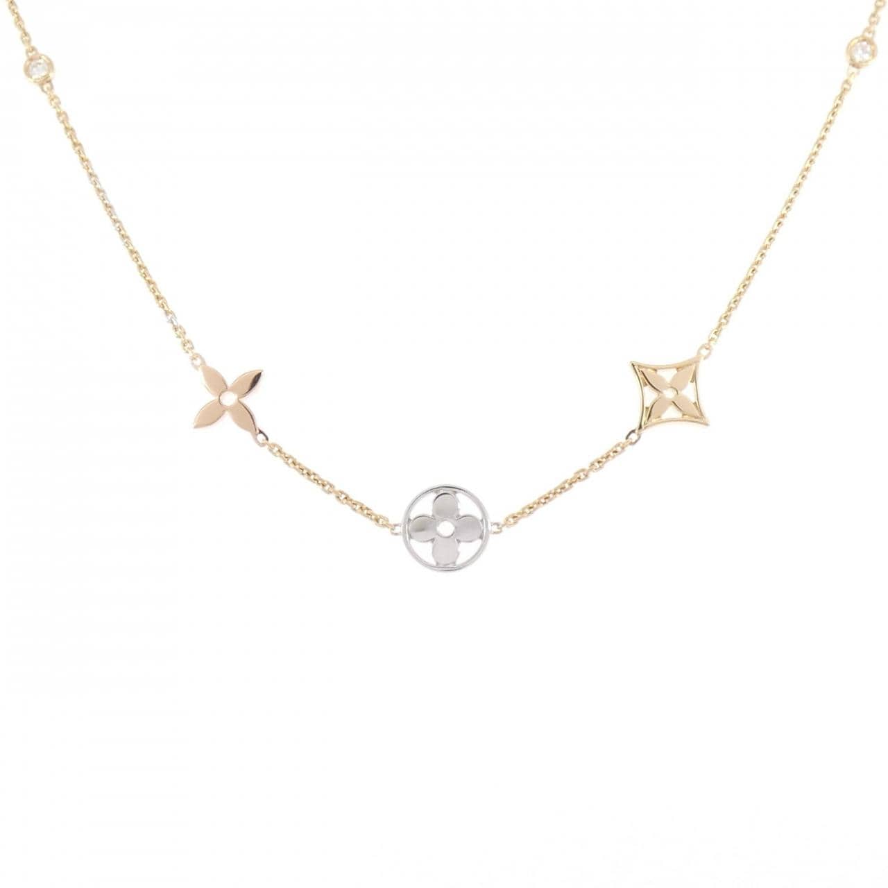 ルイヴィトン ソートワール モノグラム イディール ネックレス