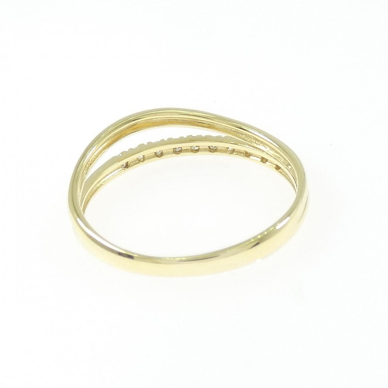 K18YG ダイヤモンド リング 0.10CT