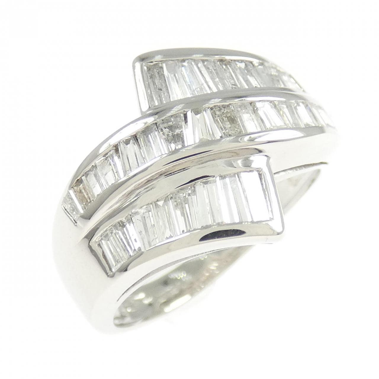 PT900 ダイヤモンド リング 1.01CT