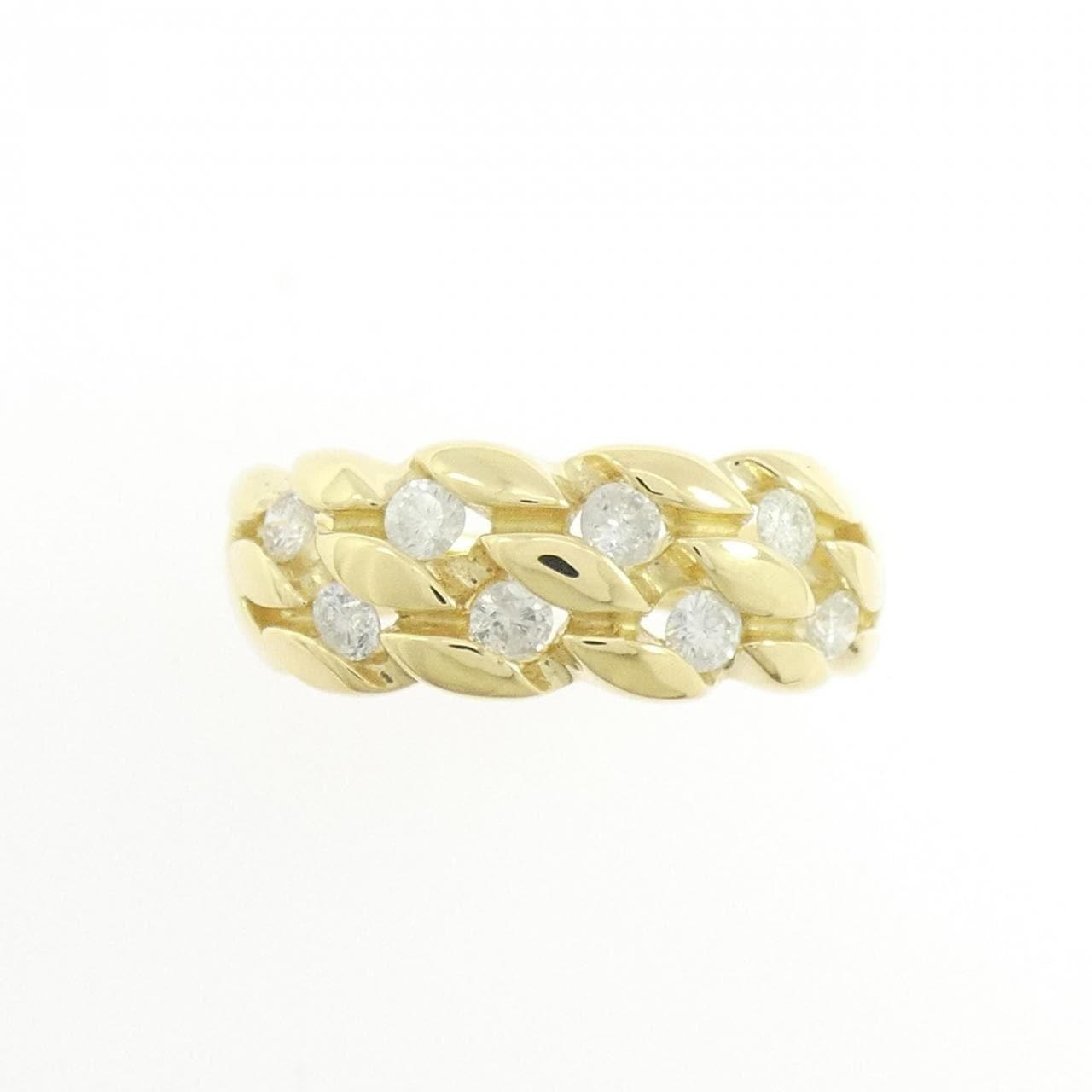 K18YG ダイヤモンド リング 0.45CT