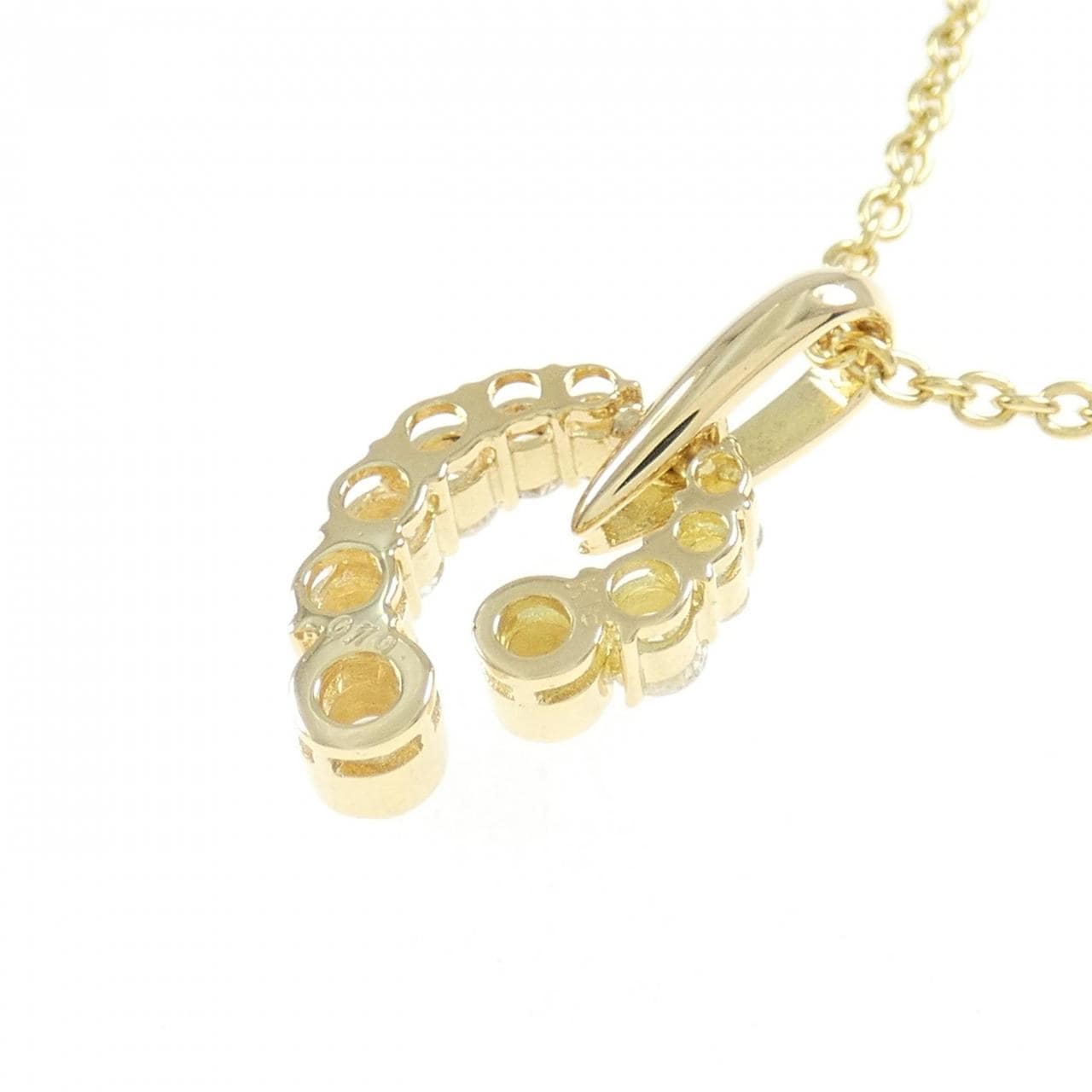 K18YG ダイヤモンド ネックレス 0.70CT