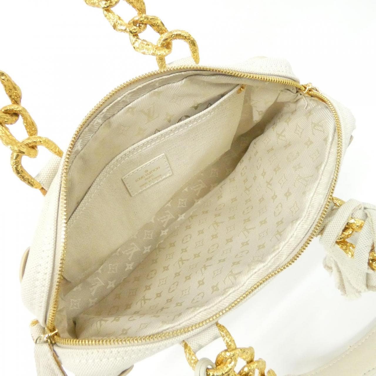 ルイヴィトン ティンカーベル ポルカドッツ パナマ" M95407 バッグ