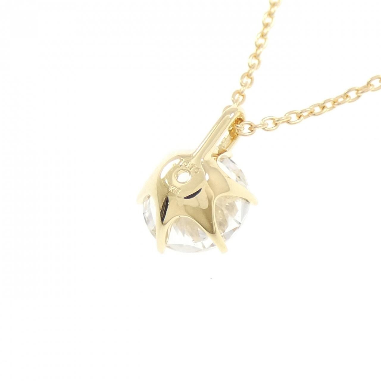 【リメイク】K18YG ダイヤモンド ネックレス 1.076CT H SI1 VG