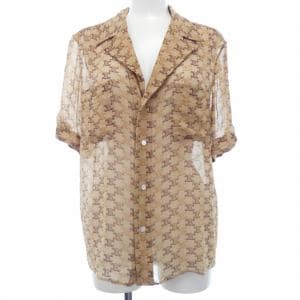 セリーヌ CELINE PAJAMA SHIRT トリオンフ 2B607315P S／Sシャツ