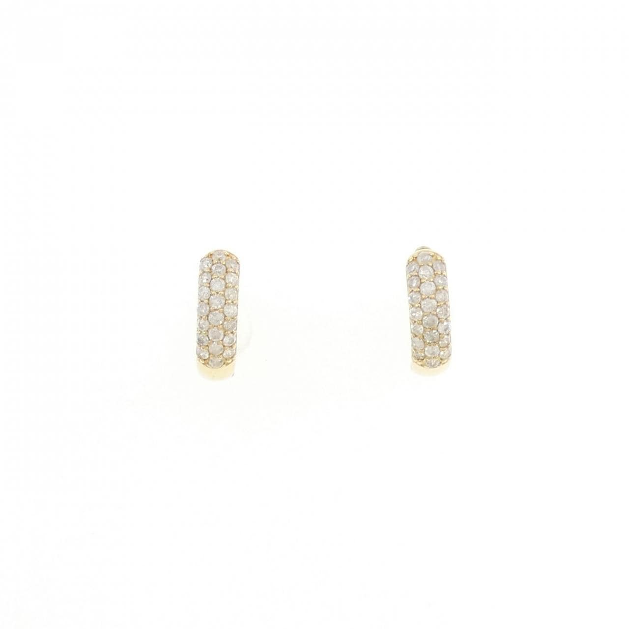 K18YG ダイヤモンド ピアス 0.20CT