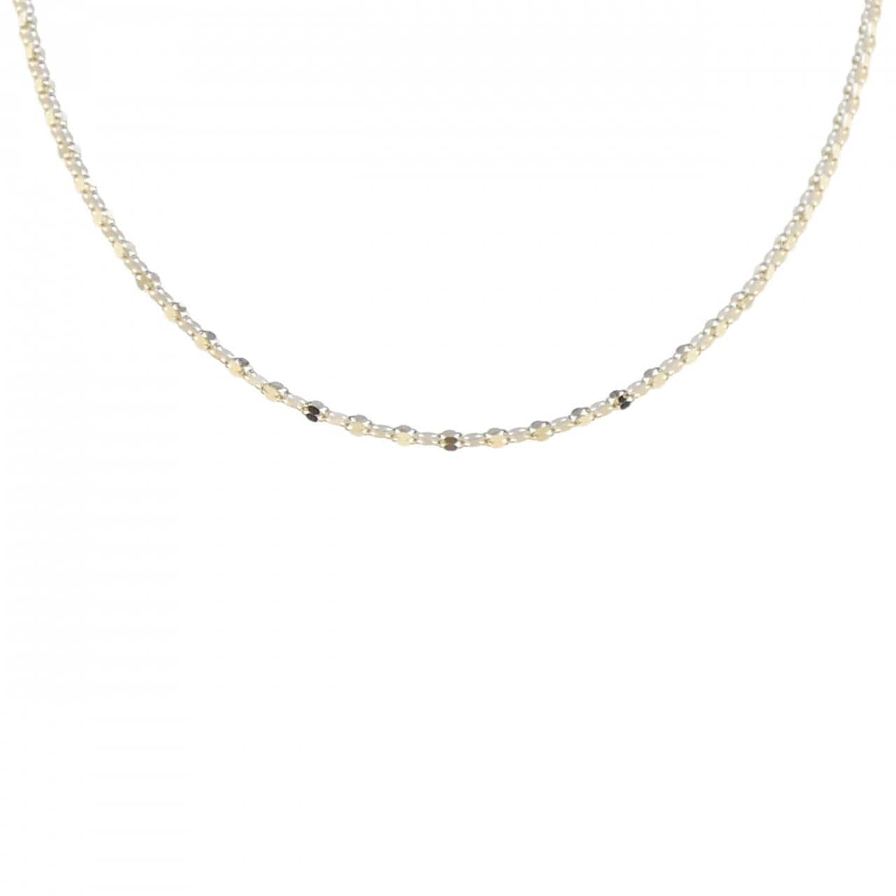 K18YG/PT850 ネックレス