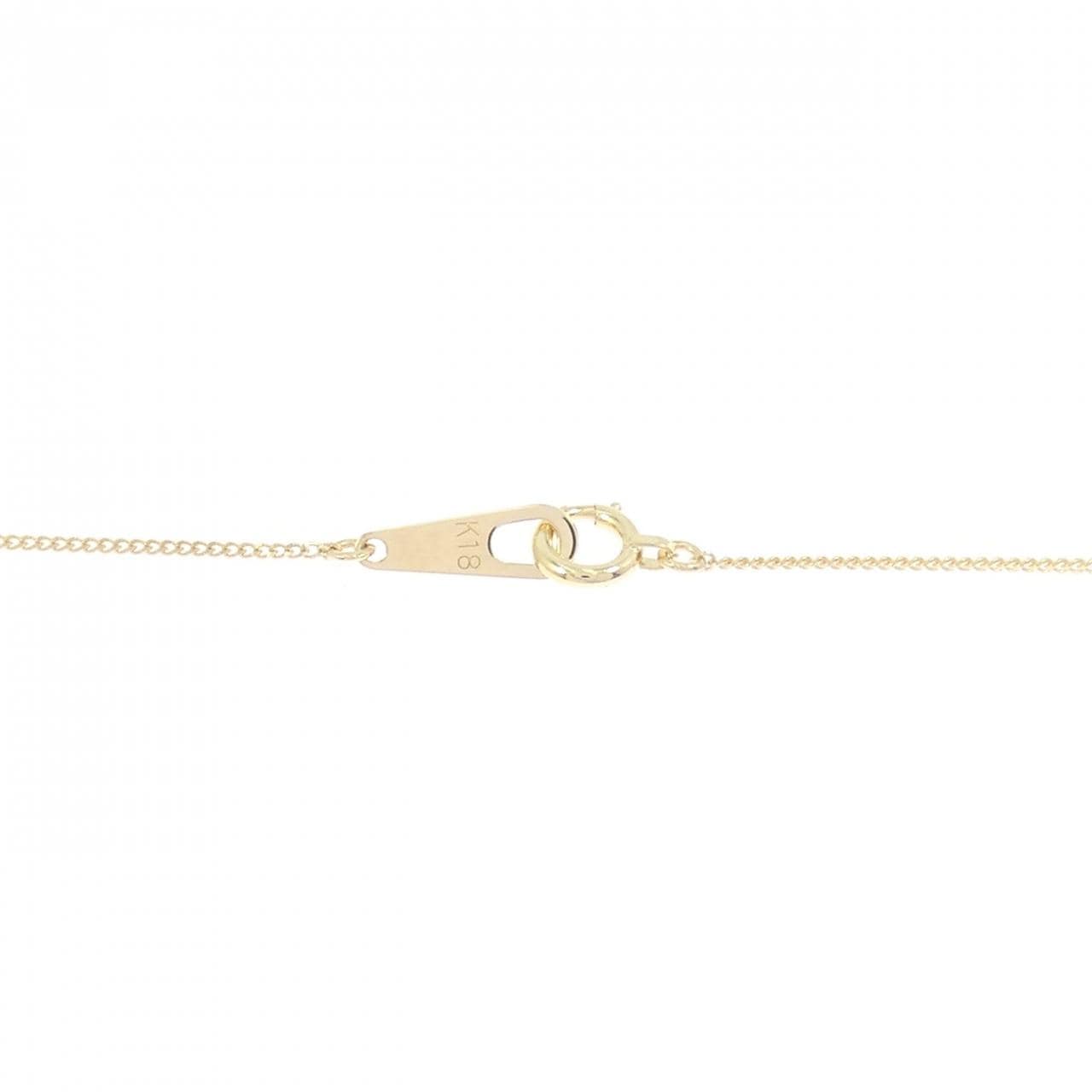 K18YG ダイヤモンド ネックレス 0.232CT