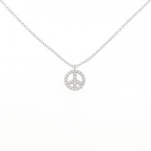 ティファニー メトロ ピースサイン ミニ ネックレス