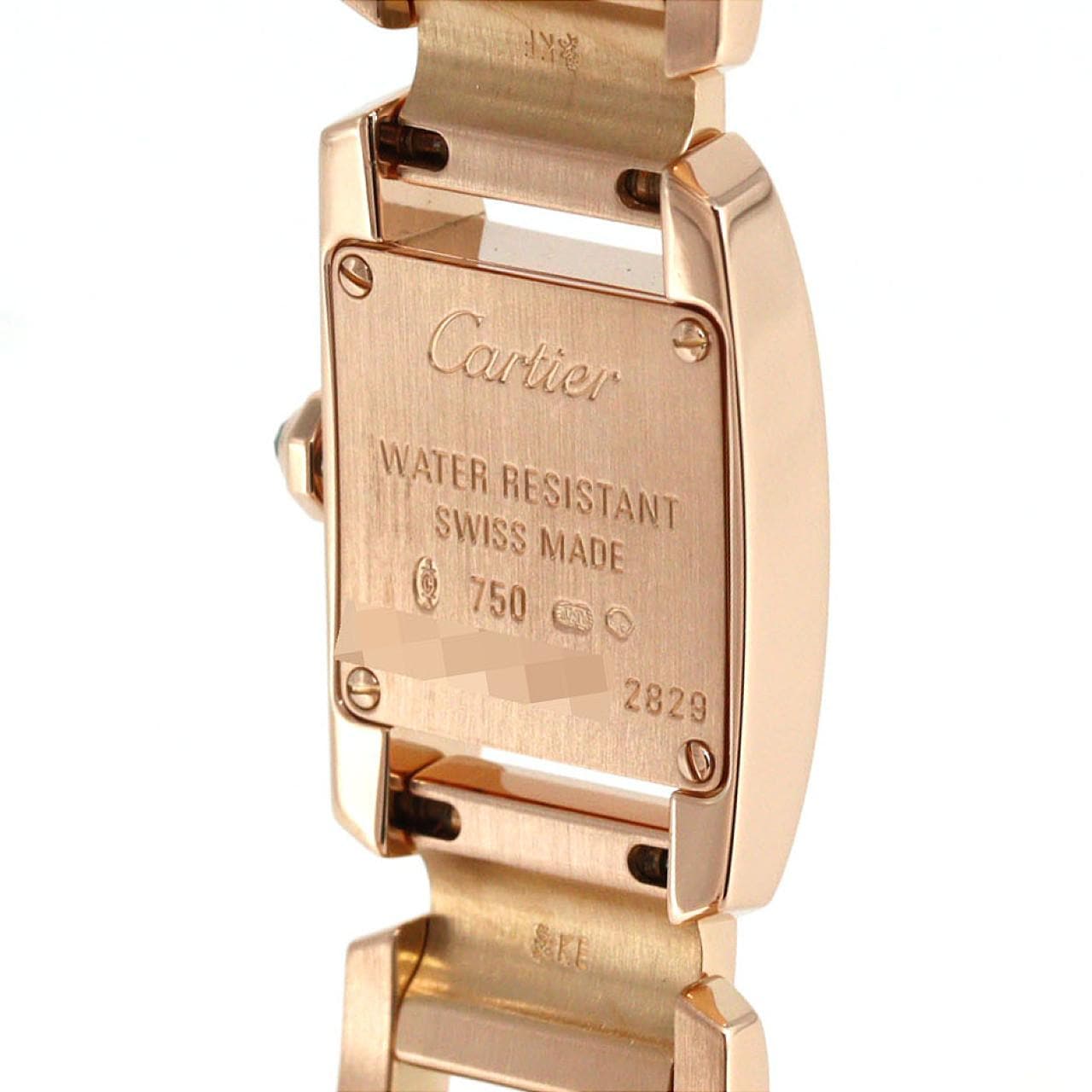 カルティエ タンキッシムSM PG W650018H PG･RG クォーツ