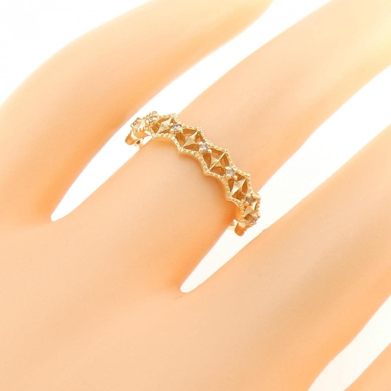 エテ ダイヤモンド リング 0.04CT