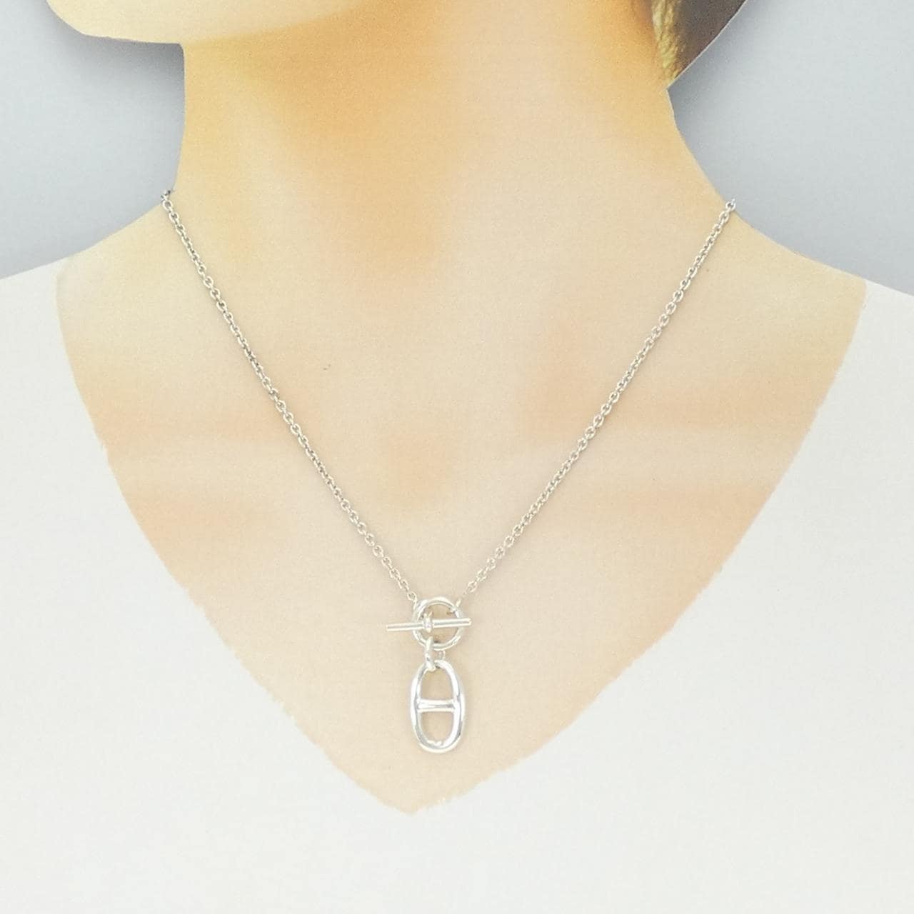 エルメス シェーヌダンクル ネックレス