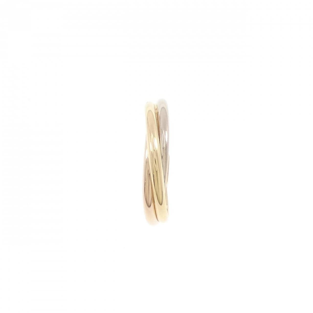 カルティエ 750スリーカラー ピアス 片耳