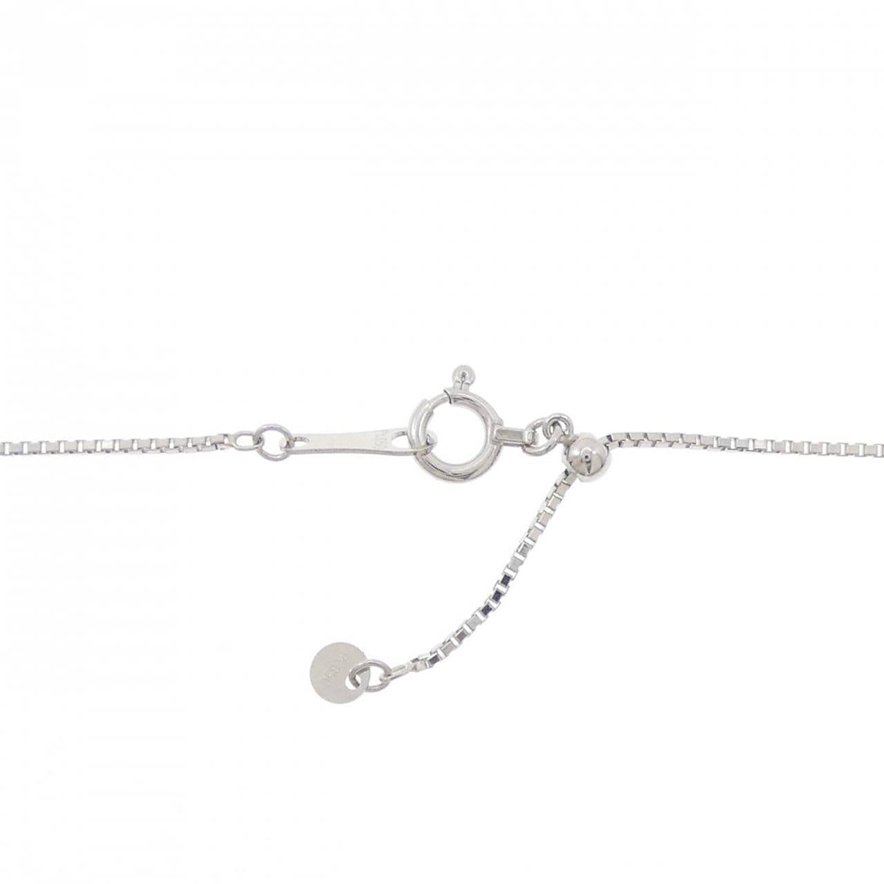 PT900/PT850 ピンクダイヤモンド ネックレス 0.20CT