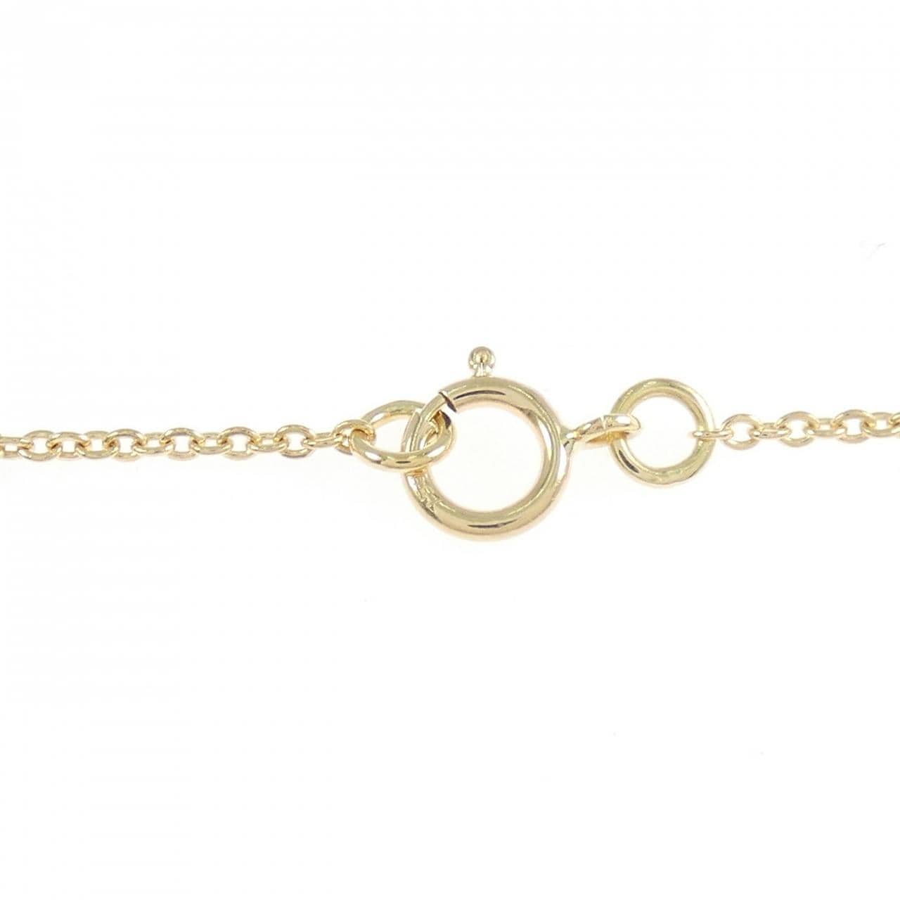 750YG カラーストーン ネックレス