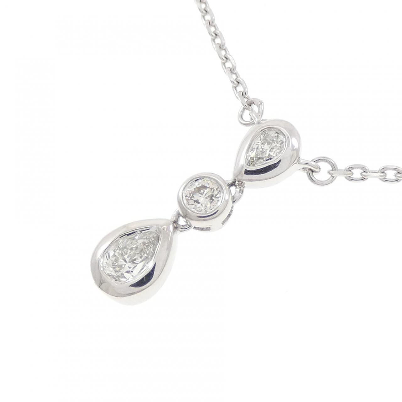 PT900/PT850 ダイヤモンド ネックレス 0.25CT