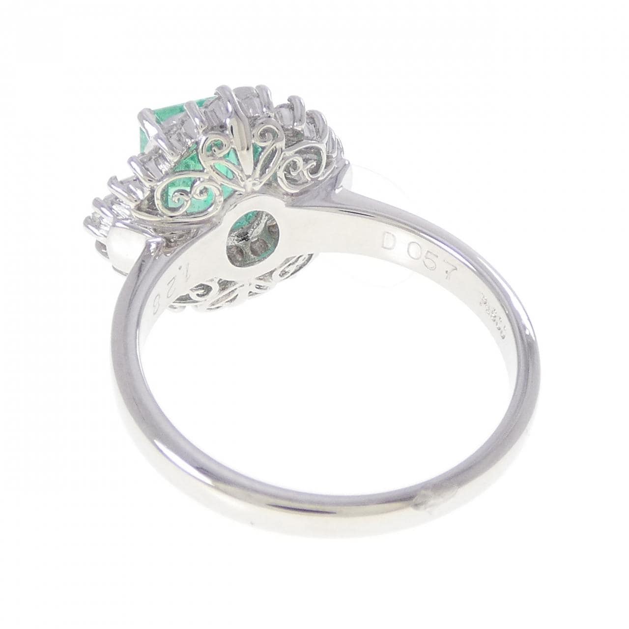 PT900 エメラルド リング 1.28CT