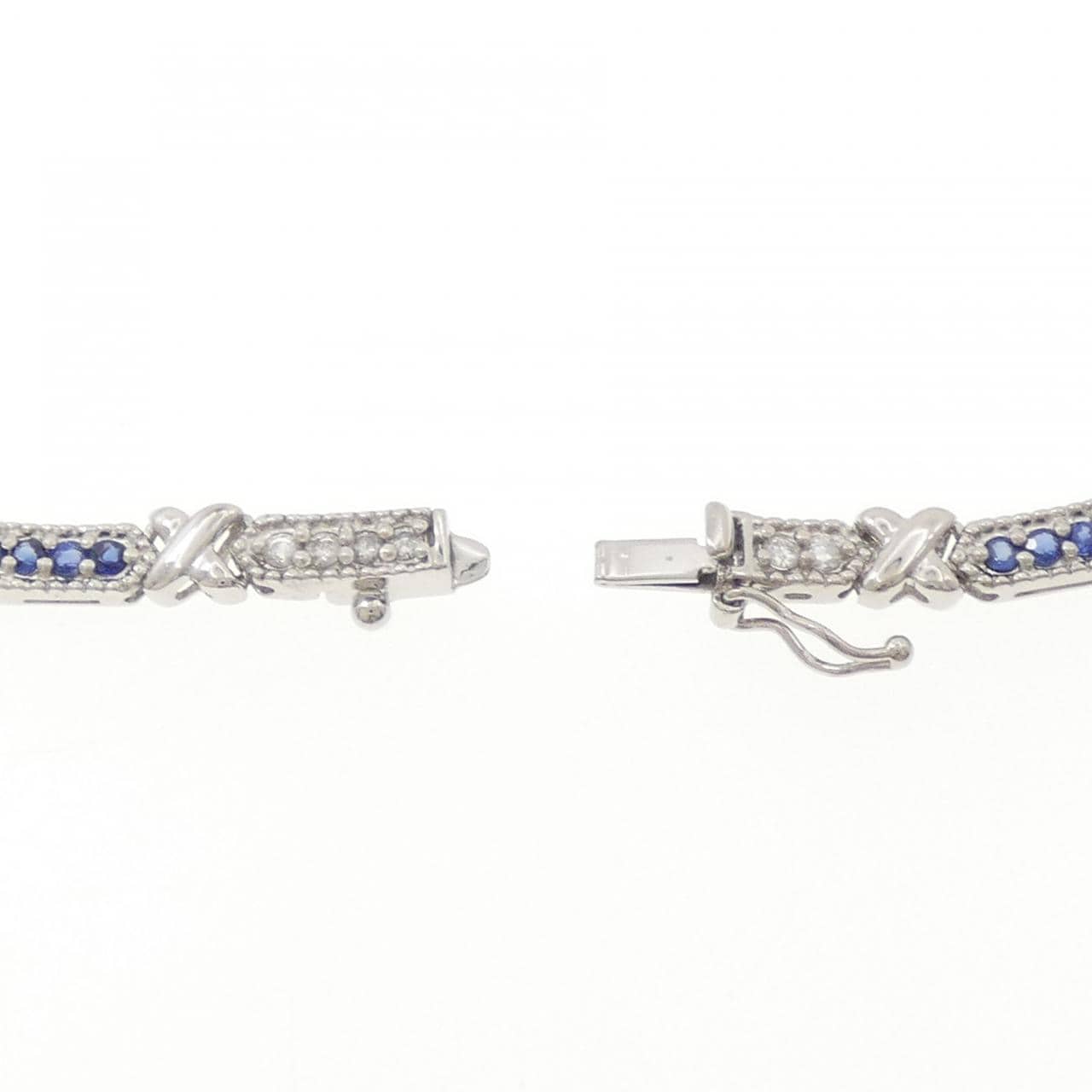 PT850 サファイヤ ネックレス 2.26CT