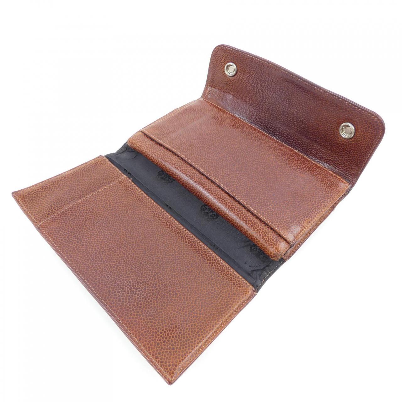 クロムハーツ CHROME HEARTS WAVE　CROS　BTN WALLET