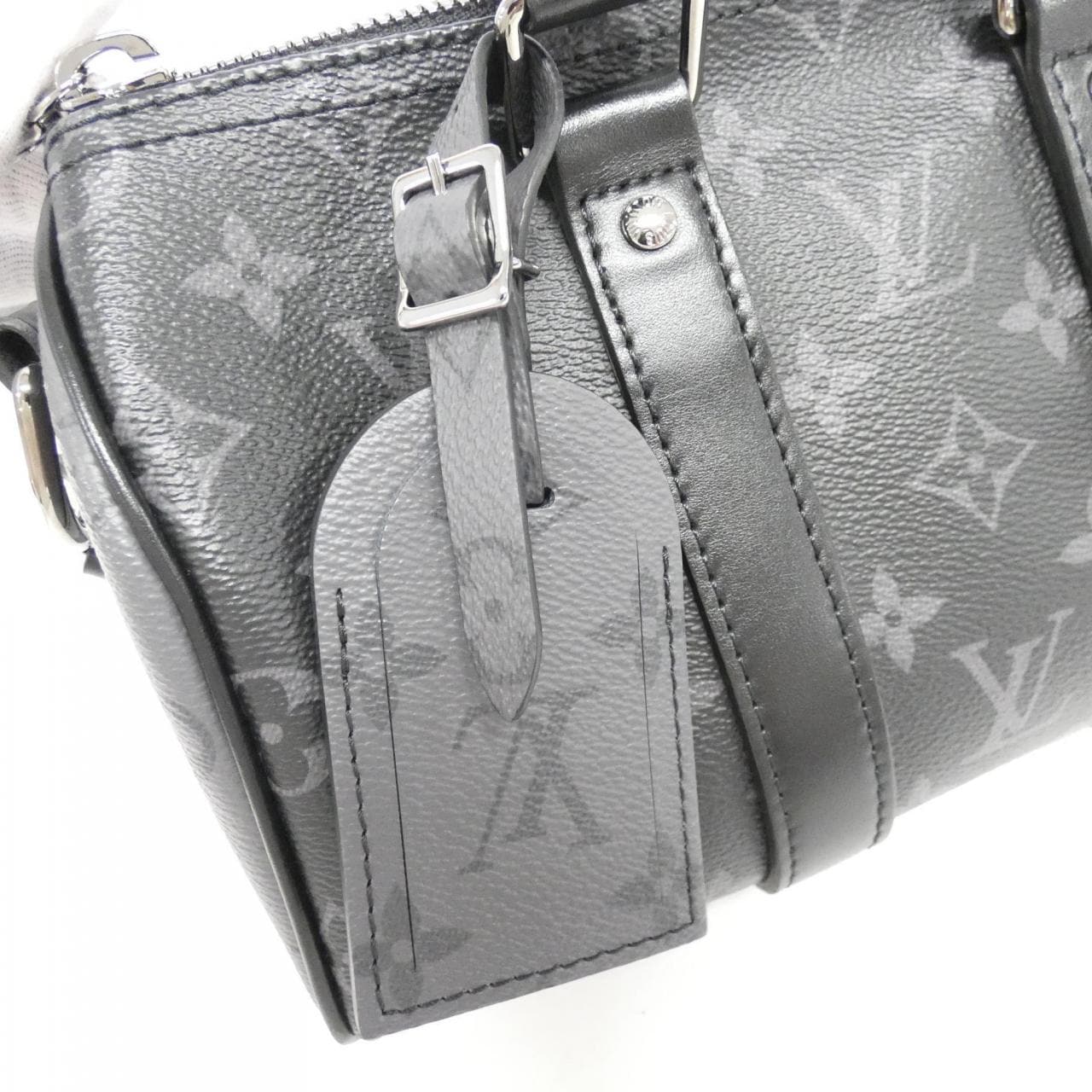LOUIS VUITTON Monogram Eclipse Reverse City Keepall M45936 Shoulder Bag