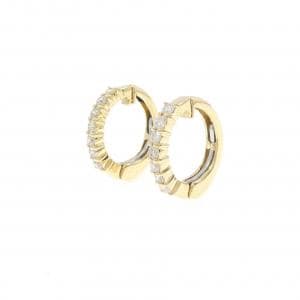 K18YG ダイヤモンド イヤリング 0.30CT