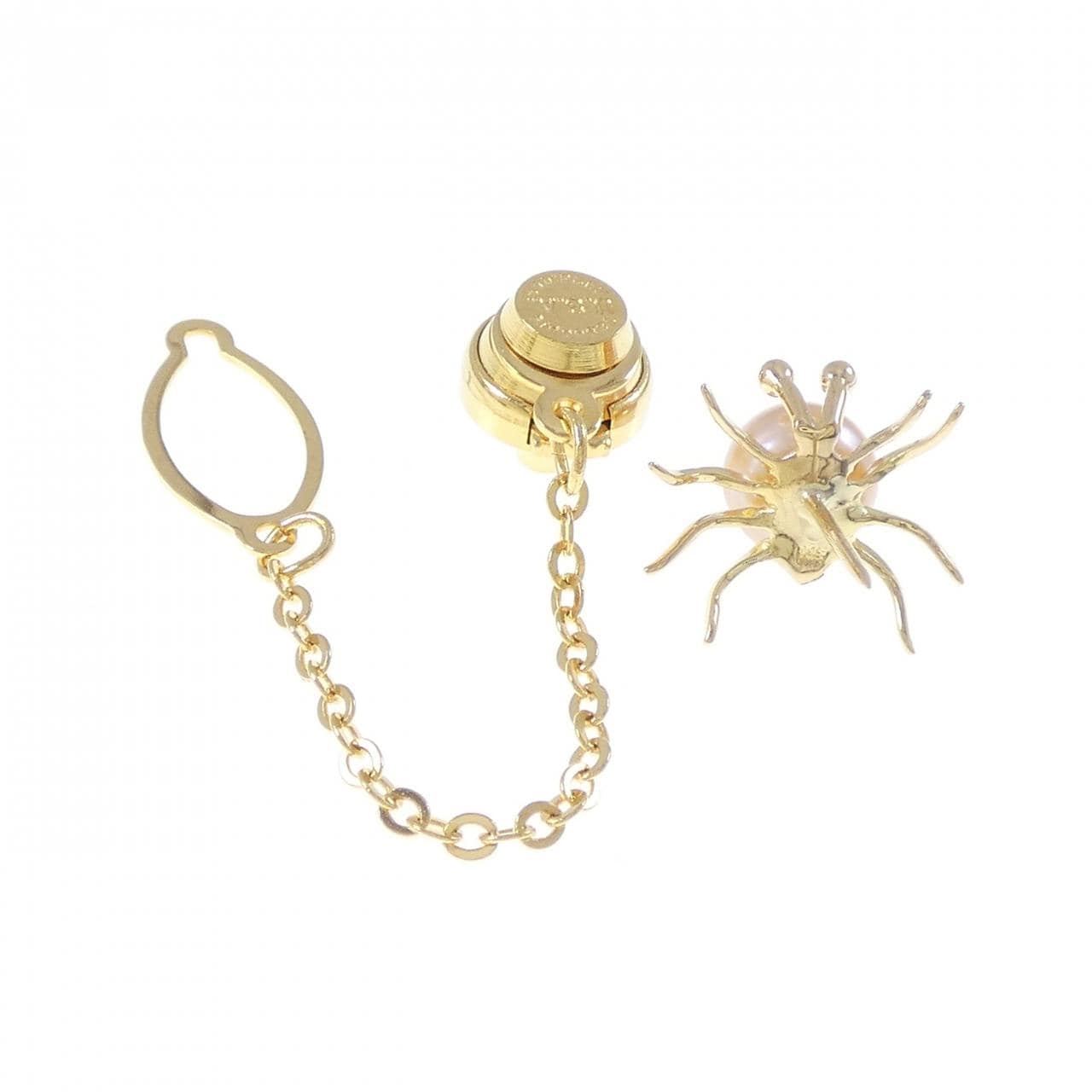 K18YG 淡水パール タイタック