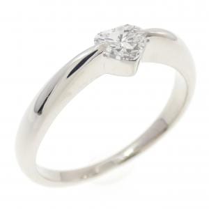 PT900 ハート ダイヤモンド リング 0.285CT