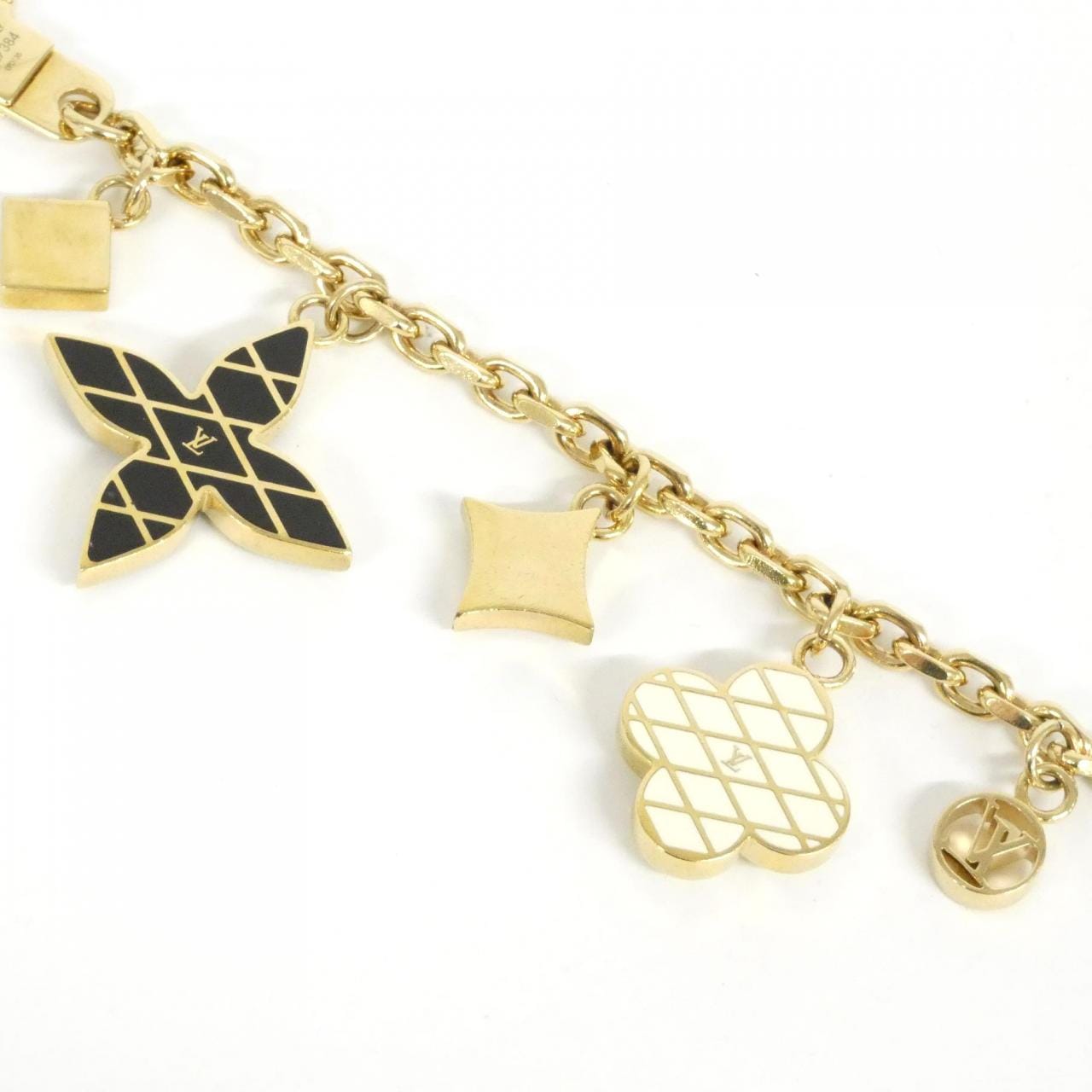 ルイヴィトン チェーン マルタージュ フラワーズ M67384 キーリング