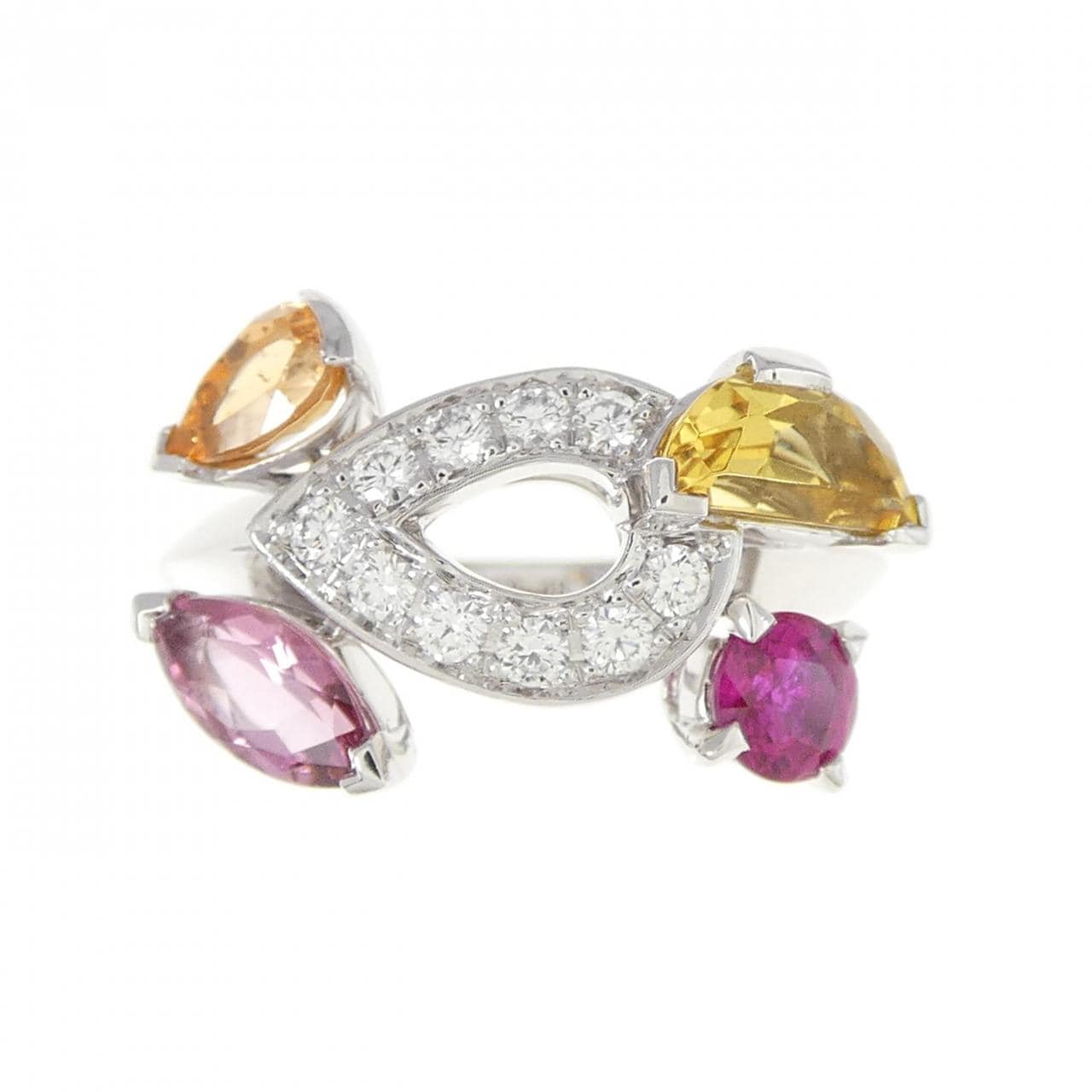 Cartier color stone ring