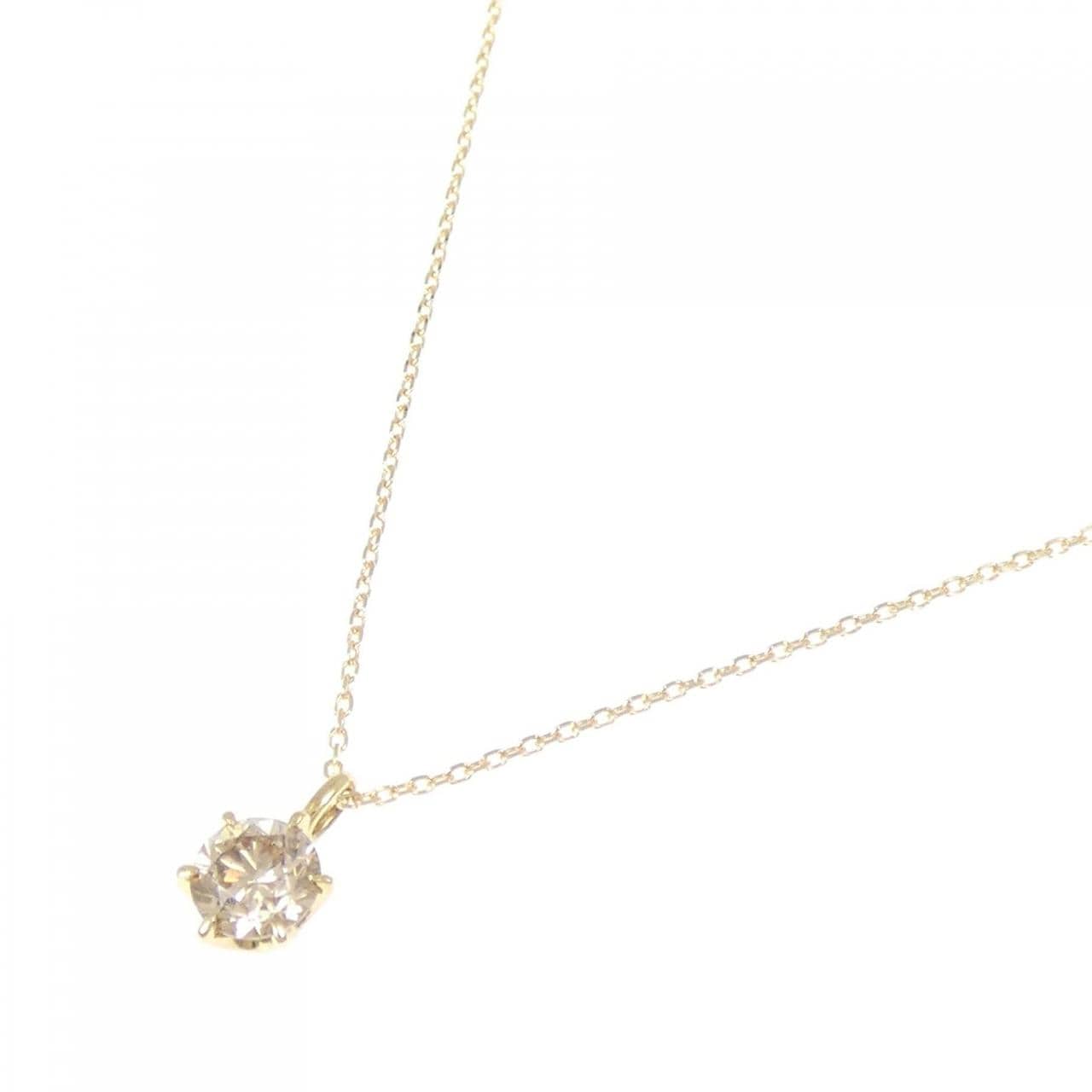 K18YG ダイヤモンド ネックレス 0.30CT