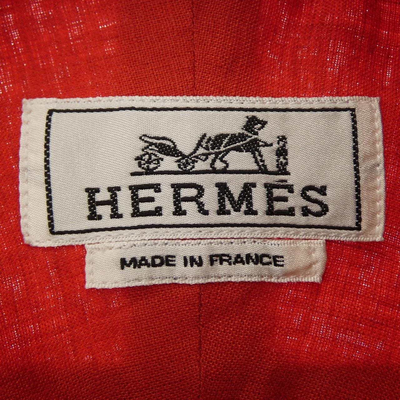 エルメス HERMES 61-5627 S／Sシャツ