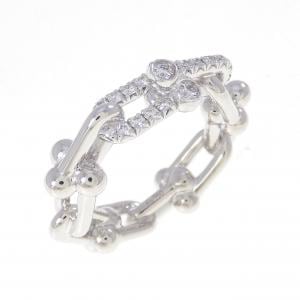 ティファニー ハードウェア スモール リンク リング 0.26CT