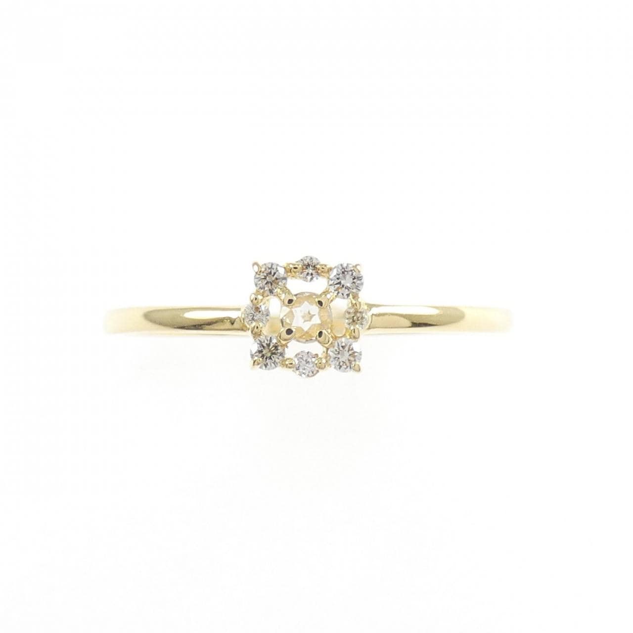 K18YG ダイヤモンド リング 0.09CT