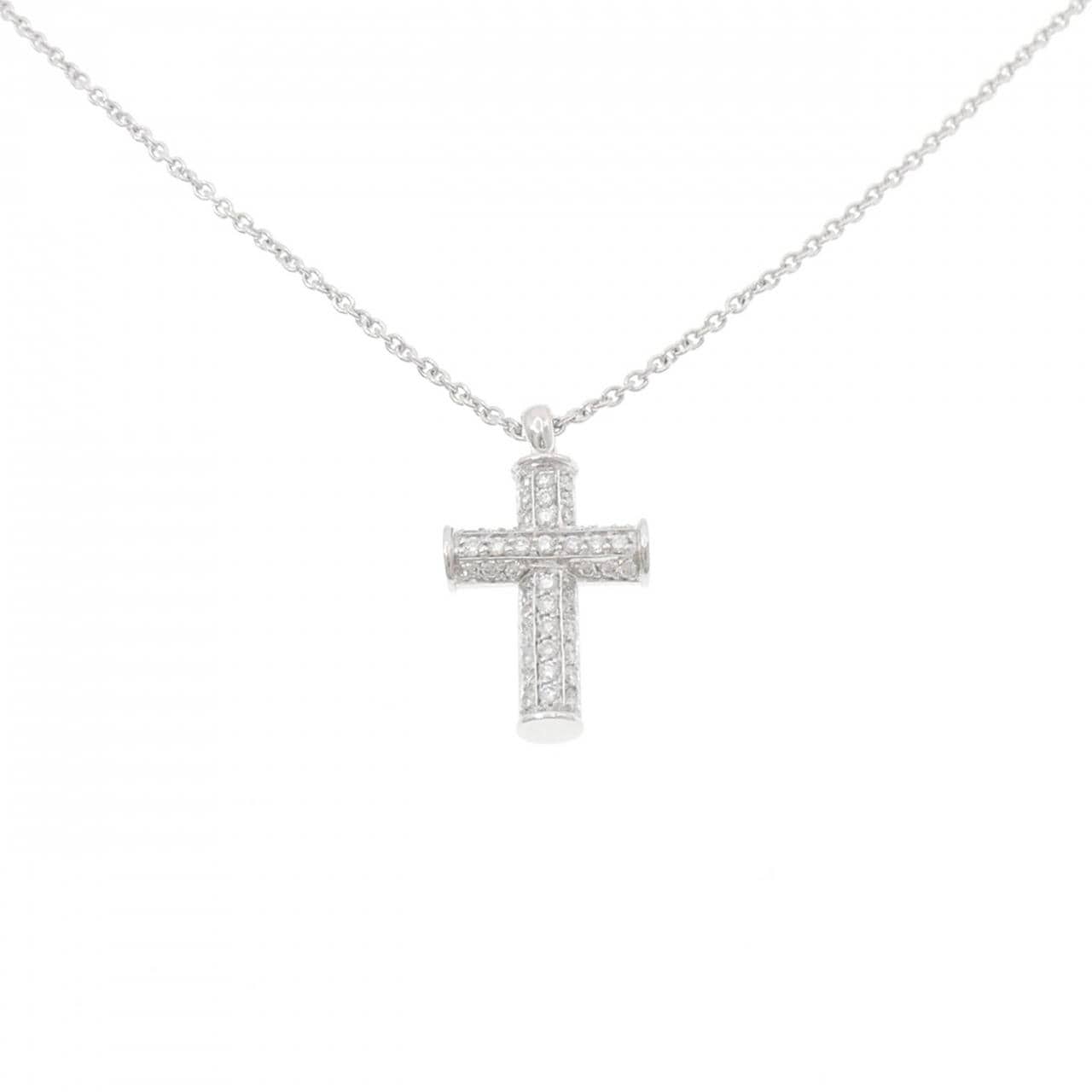 BVLGARI Latin Cross Necklace