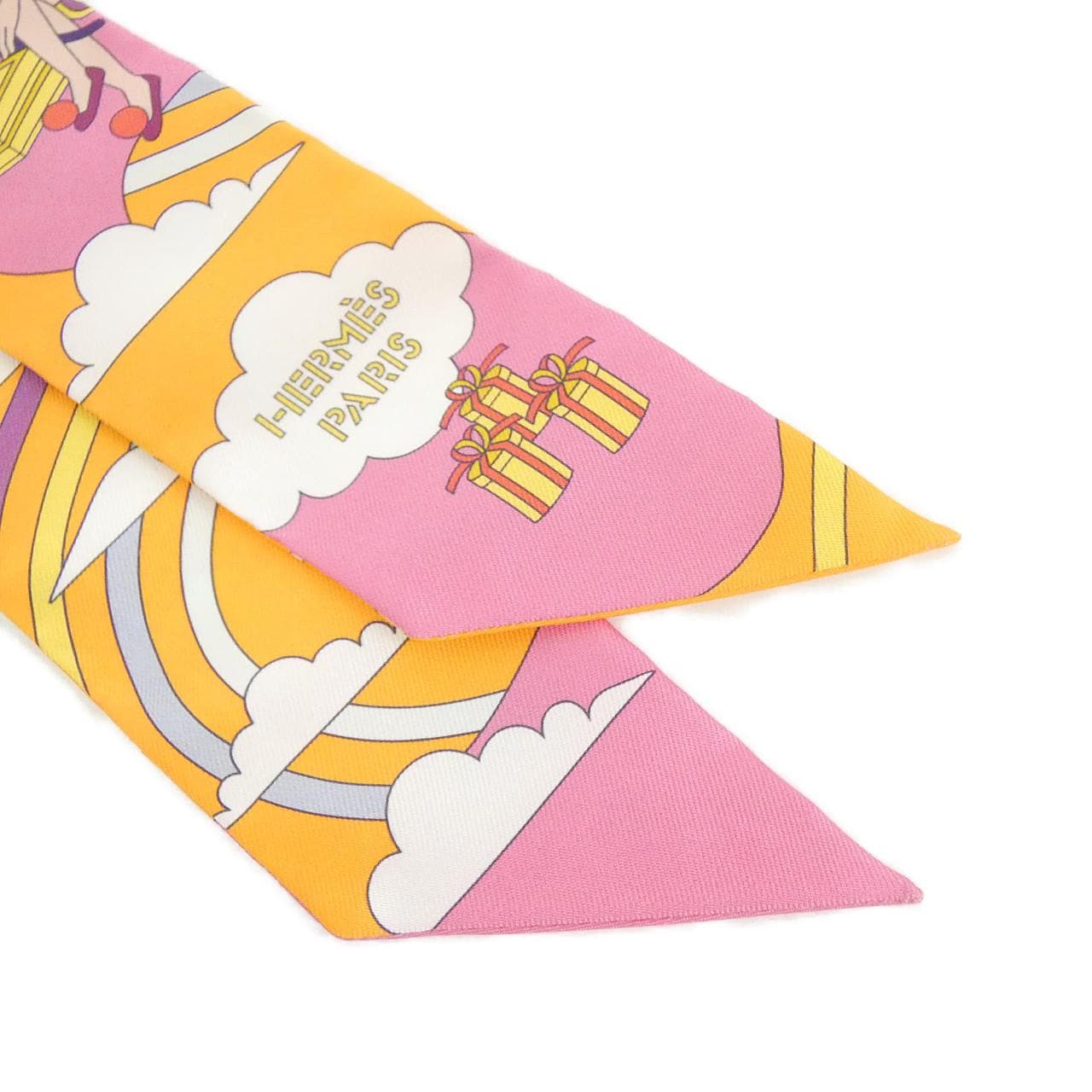【未使用品】エルメス CARRES VOLANTS ツイリー 063849S スカーフ