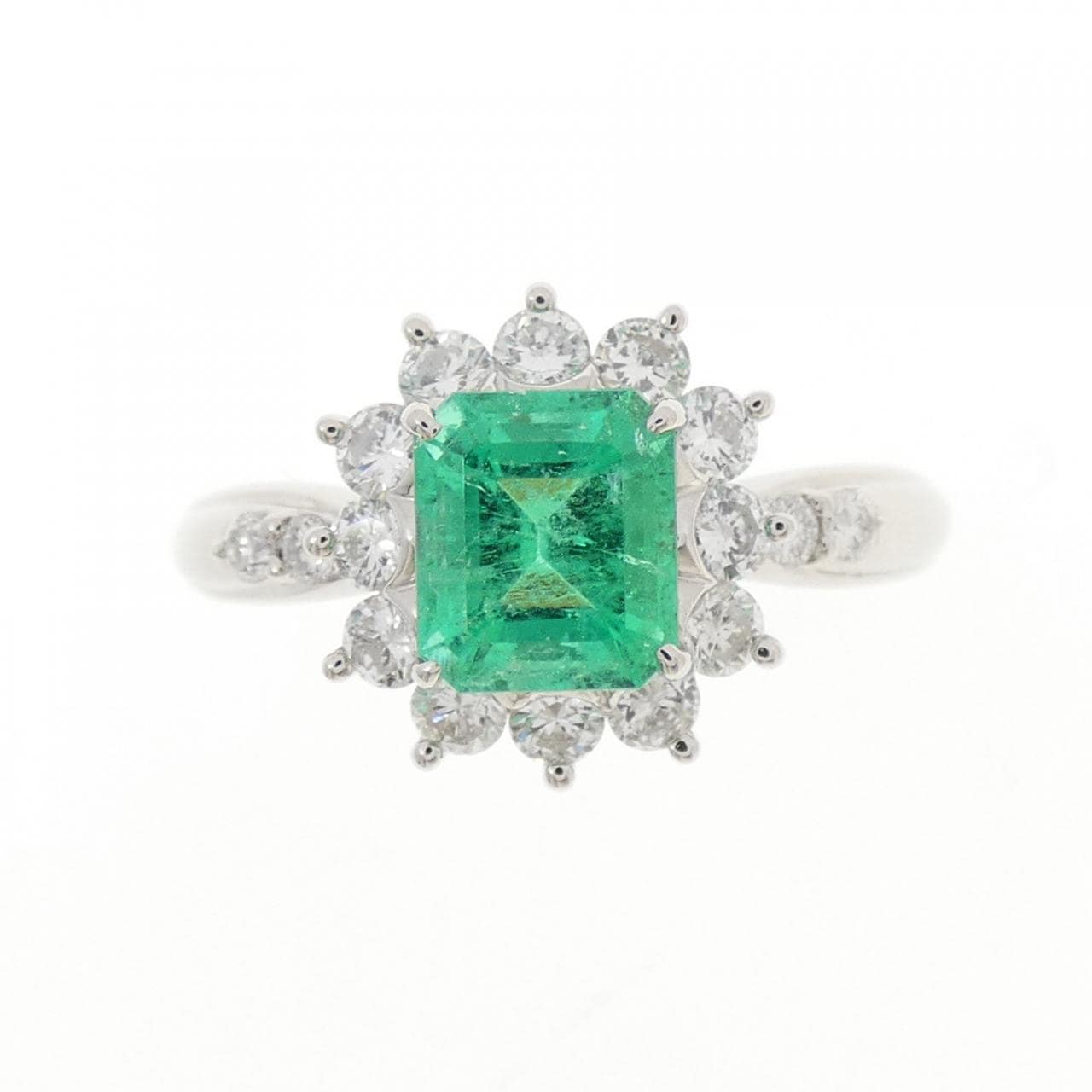 PT900翡翠戒指1.18CT