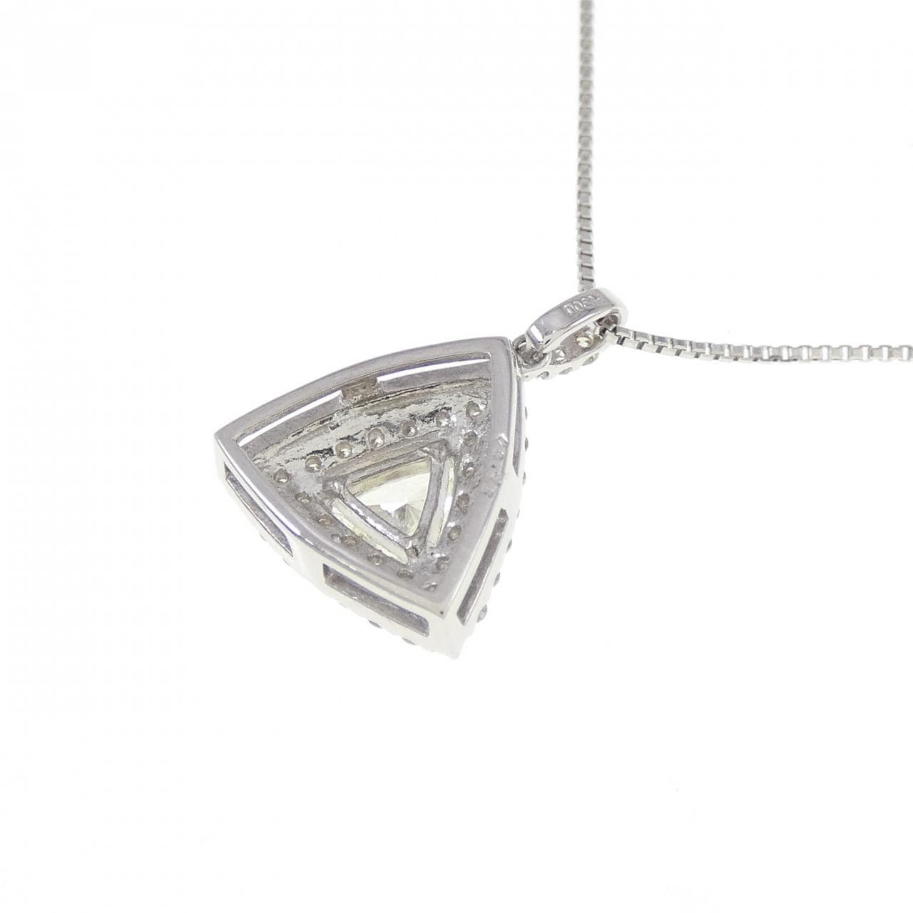 【新品】PT900/PT850 ダイヤモンド ネックレス 0.35CT
