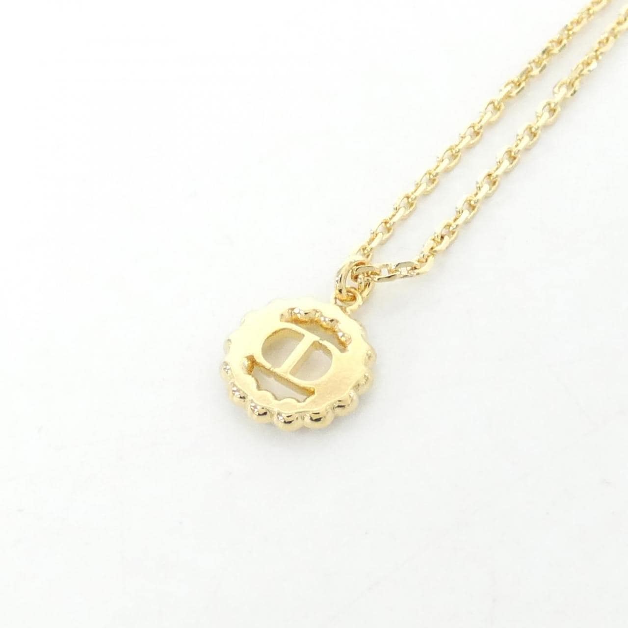 【新品】クリスチャンディオール プチ CD サークル N3559WOMRS ネックレス