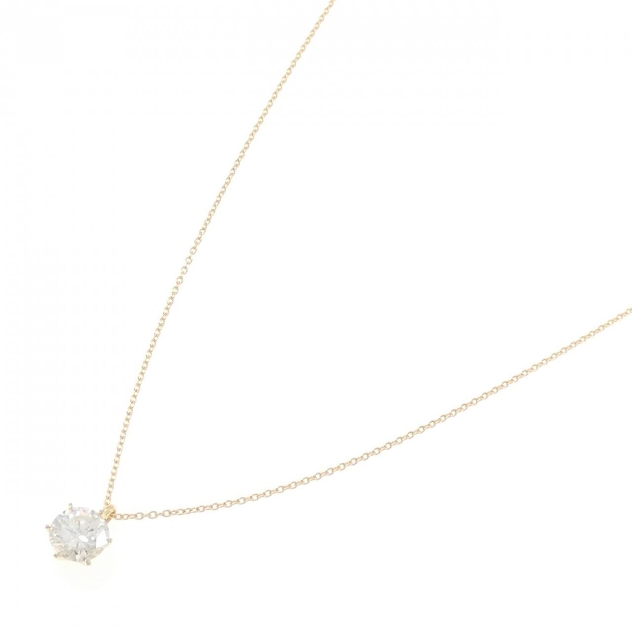【リメイク】K18YG ダイヤモンド ネックレス 1.127CT I I1 Good