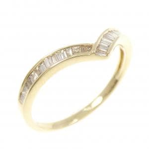 K18YG ダイヤモンド リング 0.28CT