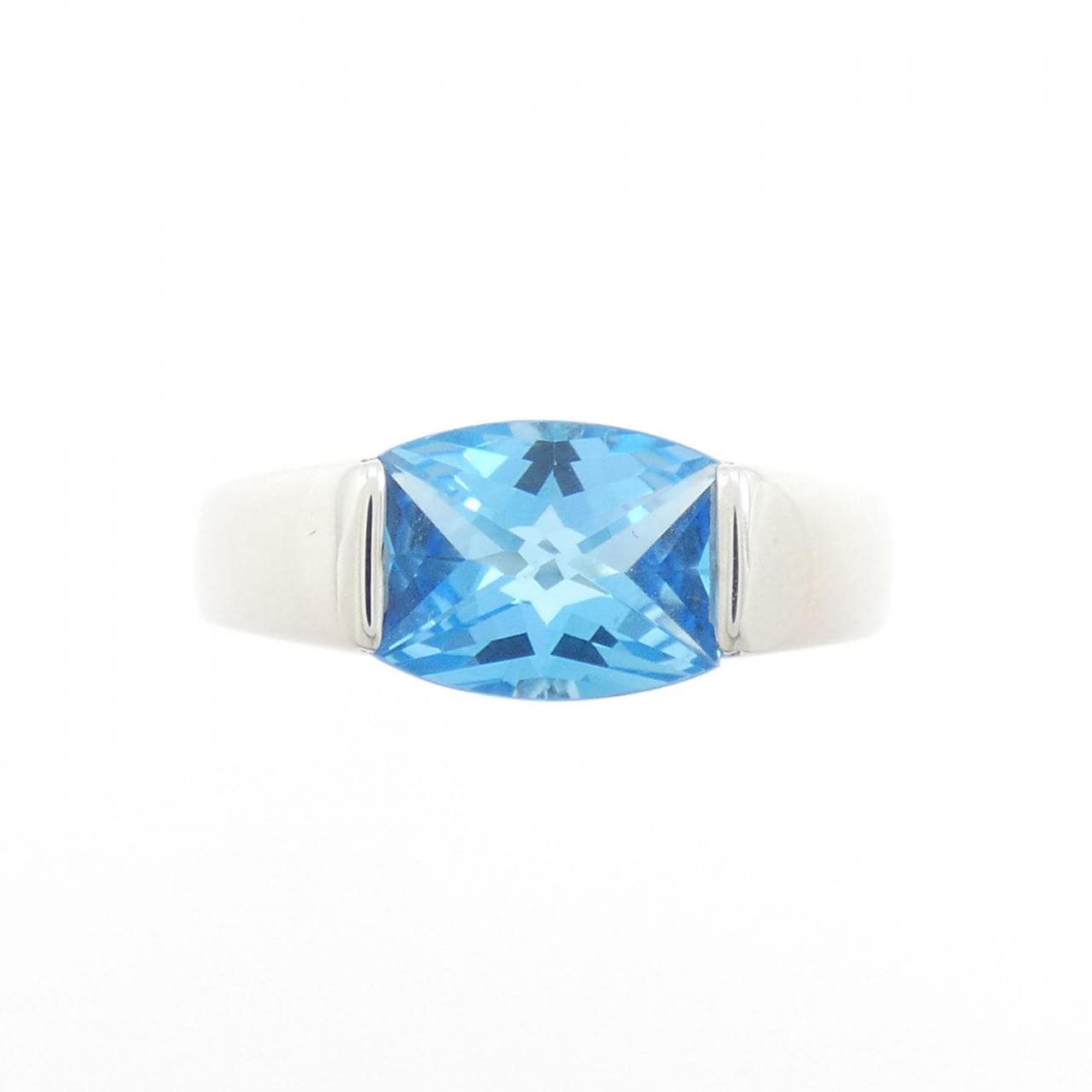 タサキ ブルートパーズ リング