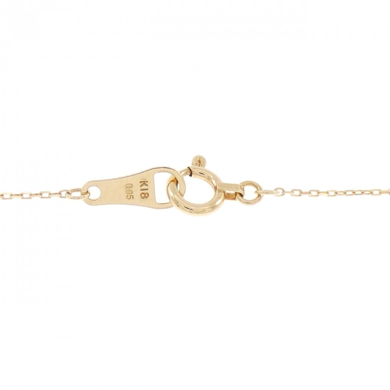 アガット ダイヤモンド ネックレス 0.05CT