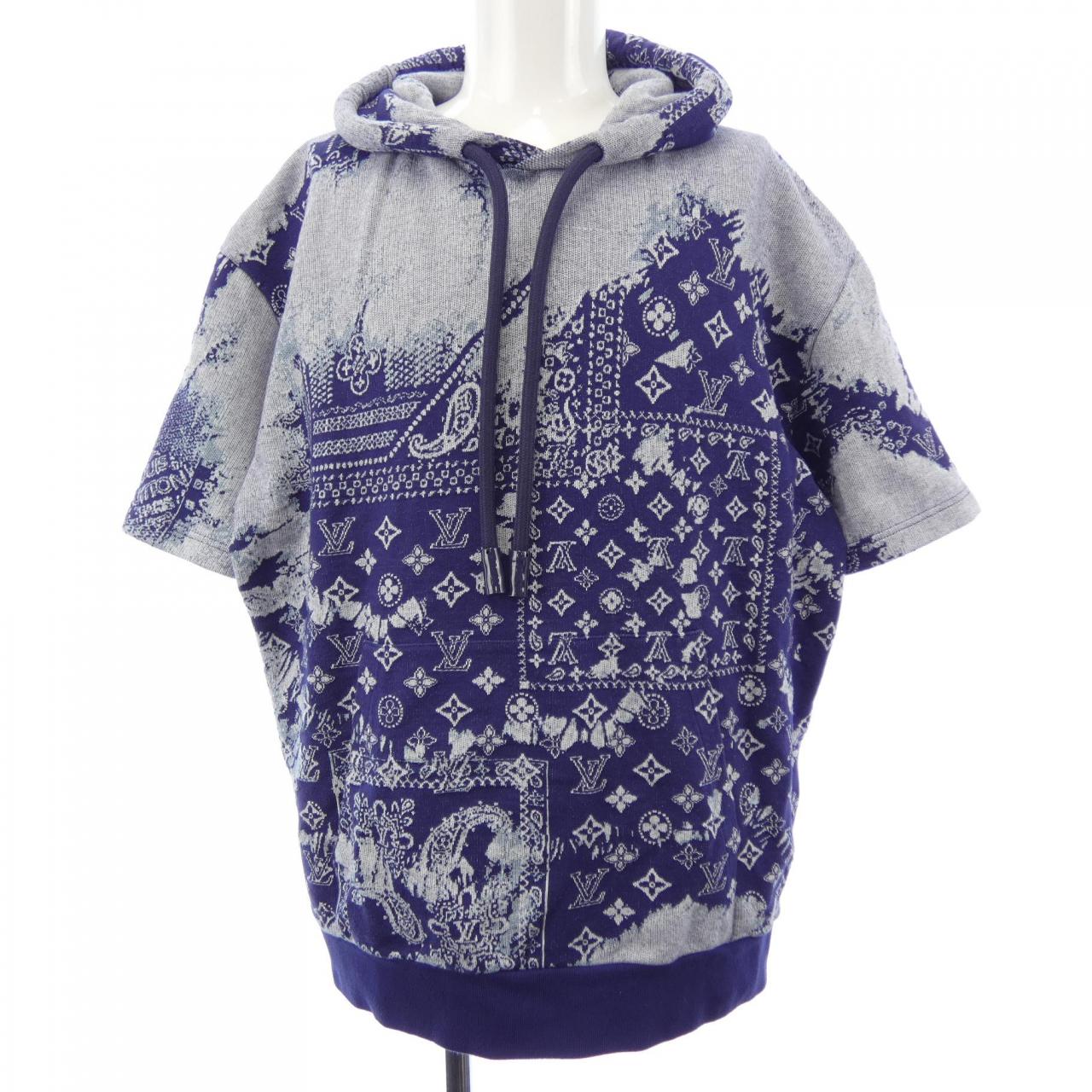 ルイヴィトン LOUIS VUITTON モノグラムバンダナショートスリーブフーディ HNY28WN31 パーカー