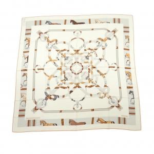 エルメス HERMES EPERON D'OR ET TENUES　DE JOUR H244216S カレジェアン140 ショール