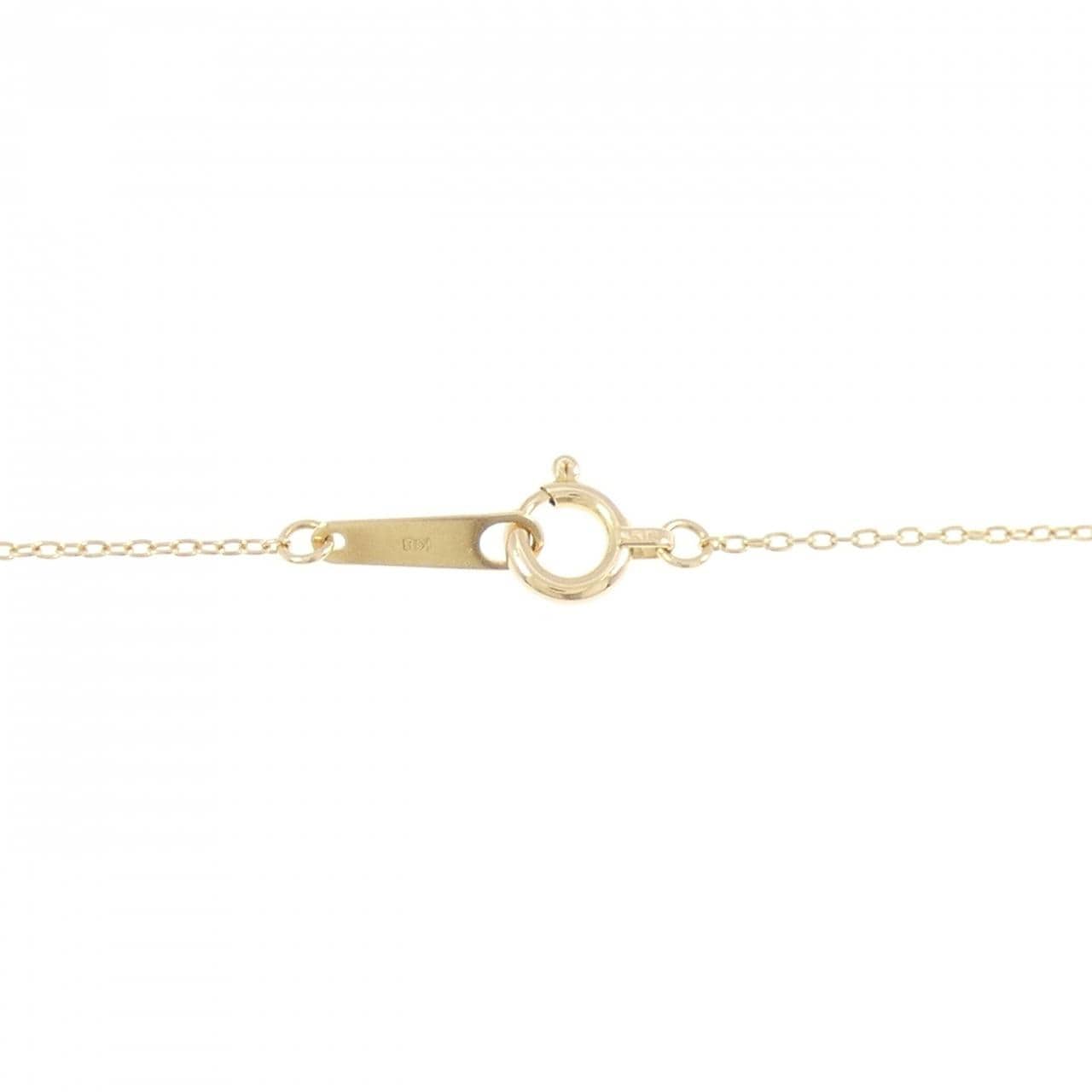 K18YG ダイヤモンド ネックレス 0.17CT