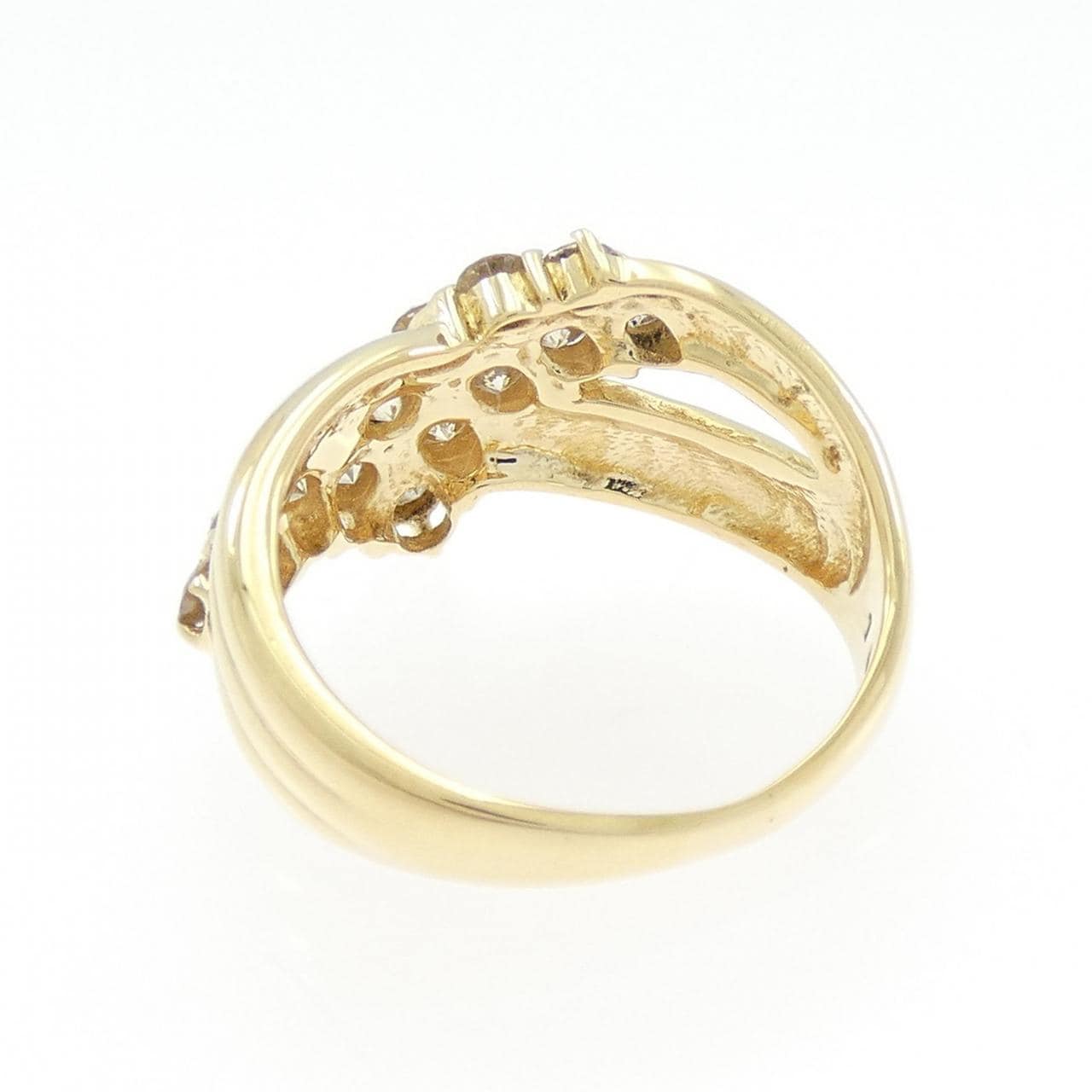 K18YG ダイヤモンド リング 1.02CT