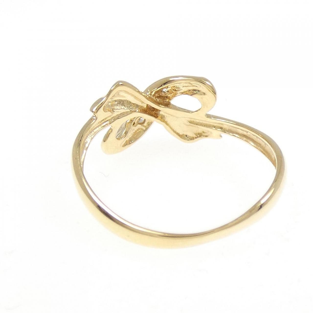 K18YG ダイヤモンド リング 0.02CT