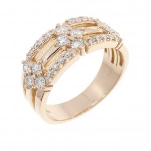 K18PG ダイヤモンド リング 0.68CT